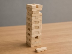 Jenga puidust torn