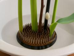 Kenzan, spetsig groda Ikebana L