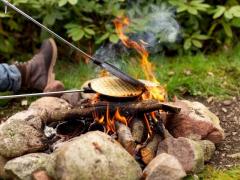 Čuguna vafeļu panna FireWaffle