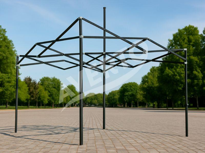 2x2 m Tērauda rāmis bez jumta HEXDL220 | Averto