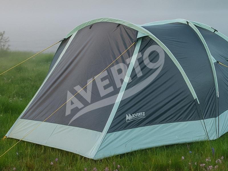 pop up tent tents Outsunny 6 Person Pop Up Camping Tent with Waterproof Cover  Fittux
