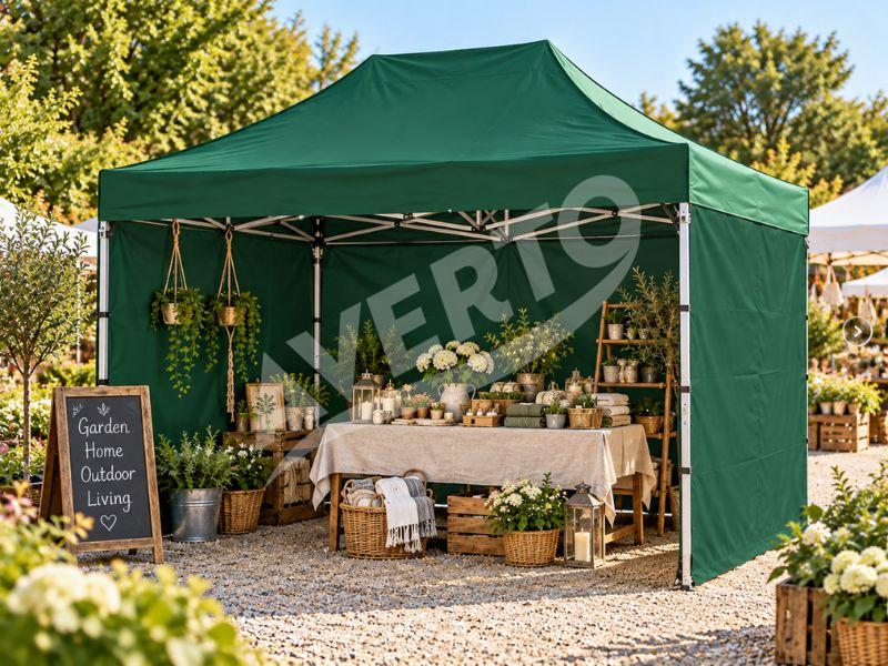 3x4,5 m ST-HEX45 GREEN