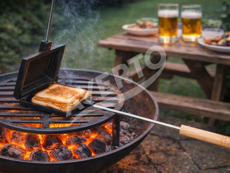 Ketaus BBQ skrudintuvas