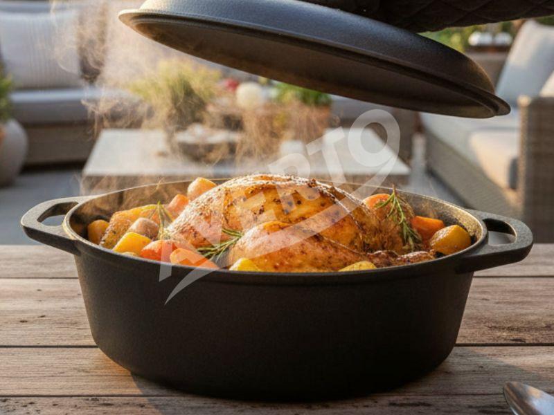 Cast iron casserole 5,5 l