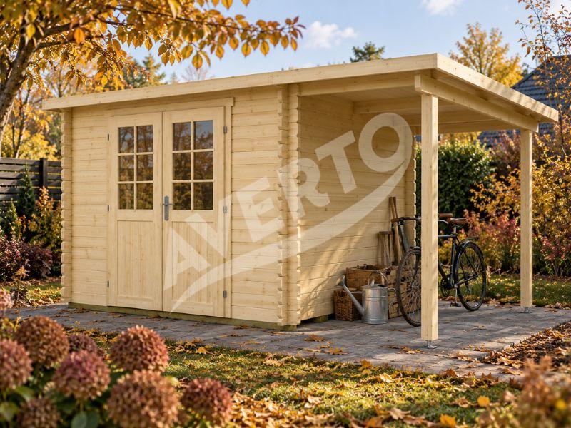 Garden house GLORIA D + SD150