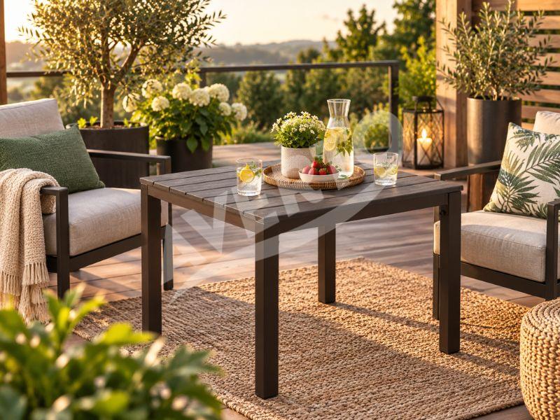 Table WOODLINE 78x78