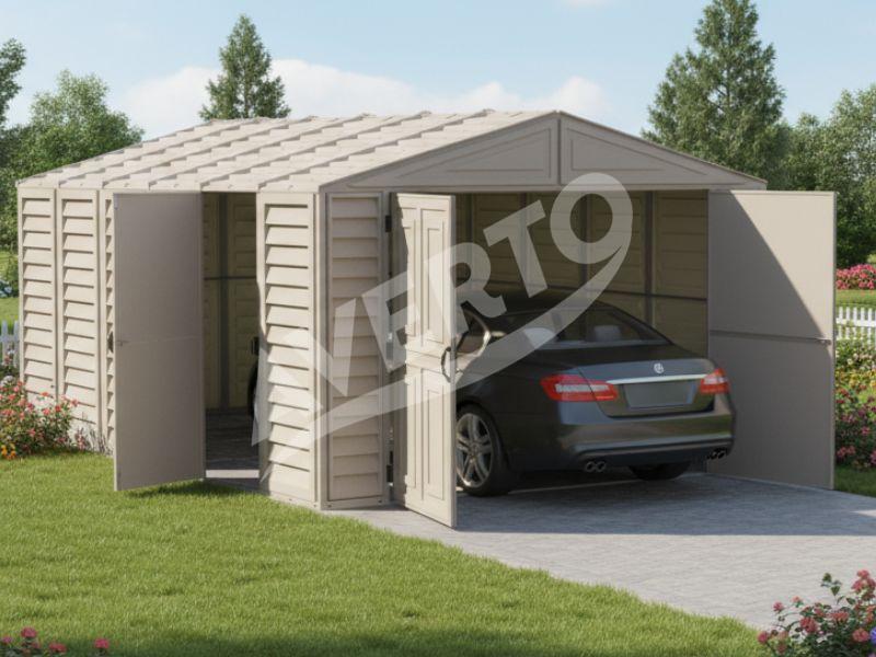 Vinyl garage 3.2×4.8 m – durable and maintenance-free | Averto