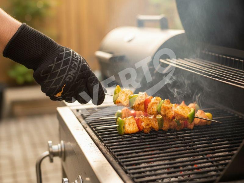 Grillhandske Mustang 350°C