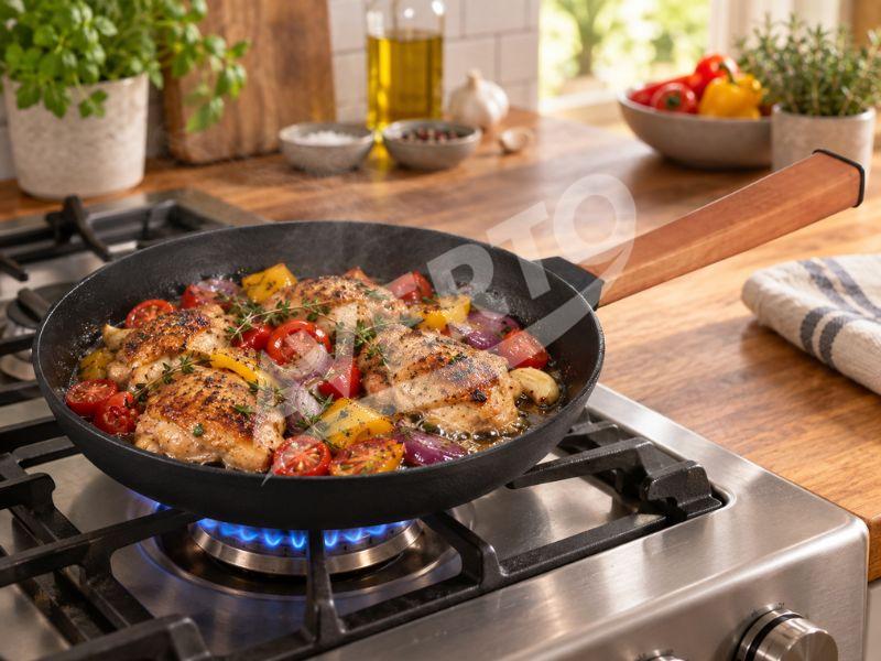 Cast Iron Frying Pan Ø22x4