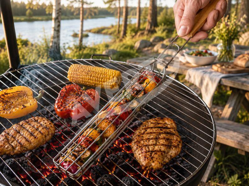 BBQ Vegetable Holder