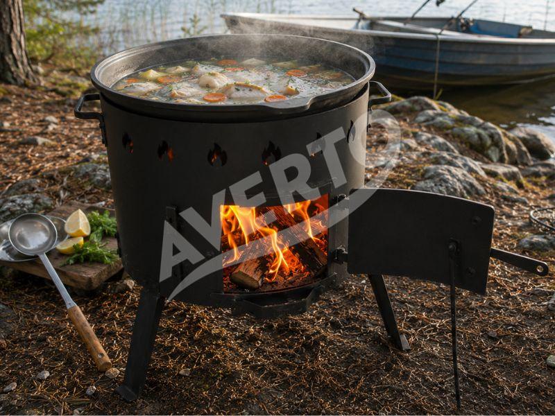 Kazanugn Ø 45 cm + kazan 16 L