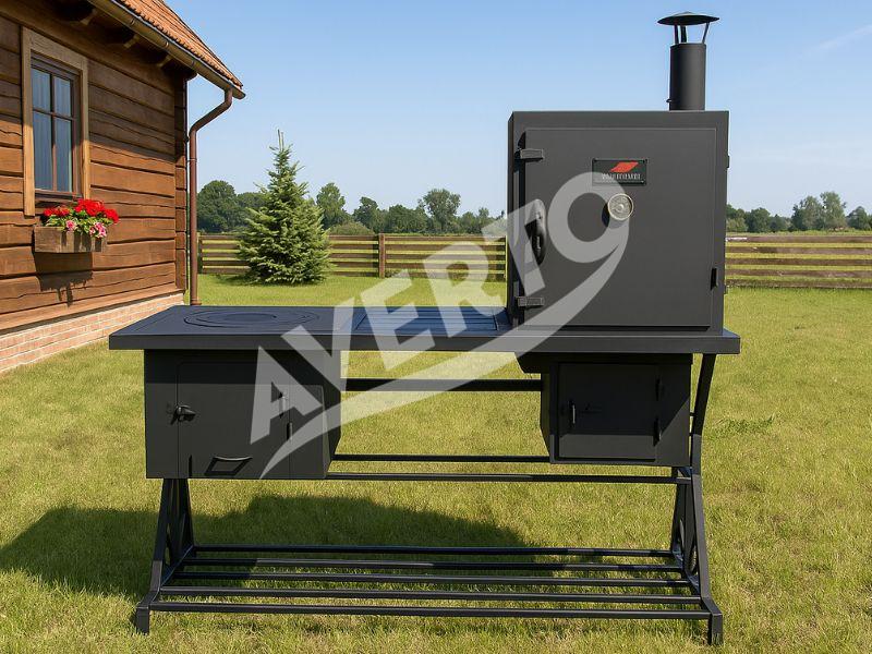 Rūkykla su kazano krosnimi Patio XXL