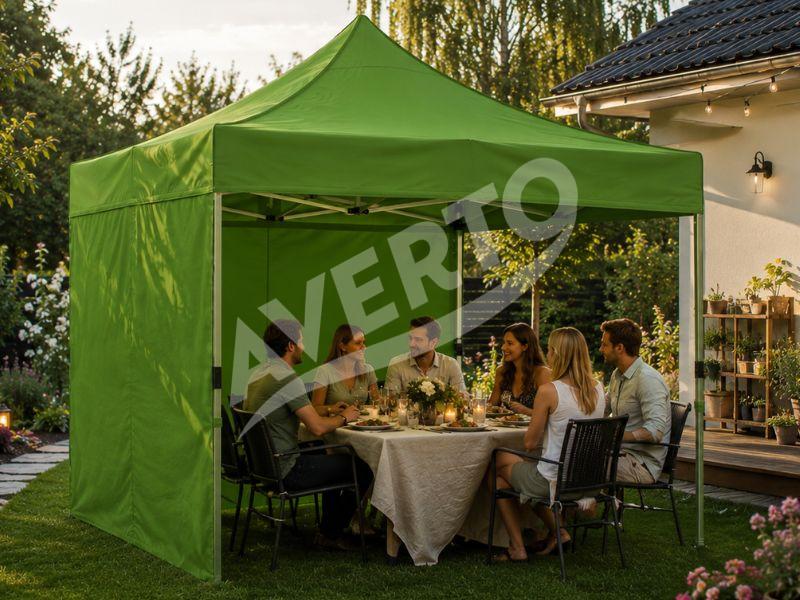 3x3 m ST-HEX45 LIME GREEN