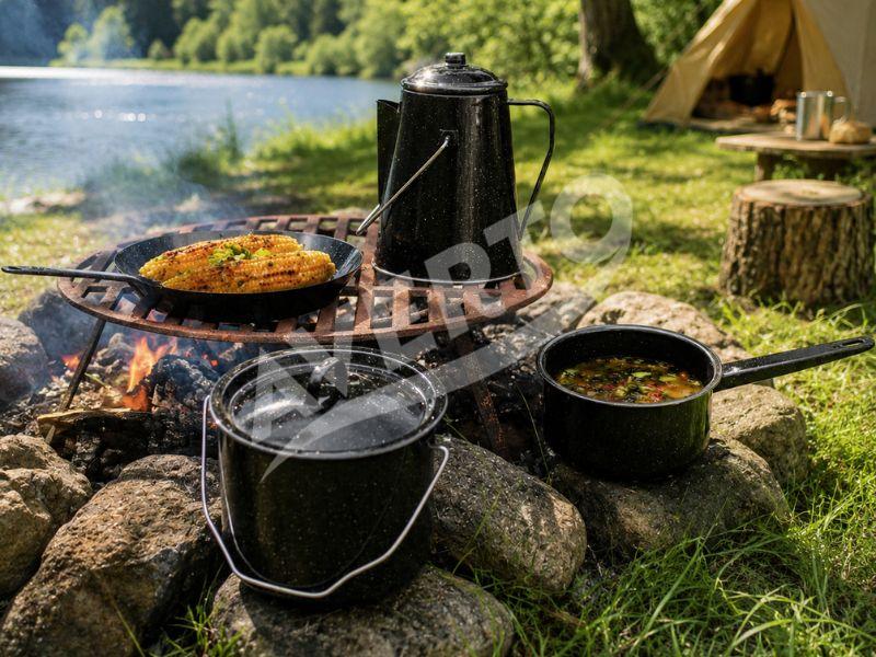 Camping Kochset 4-teilig FF215