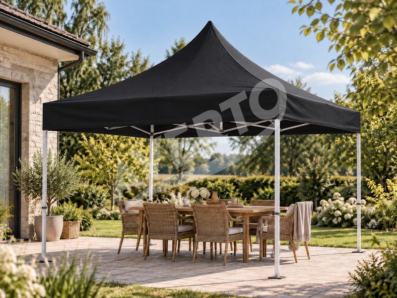 3x3 m jumta pārsegs BLACK