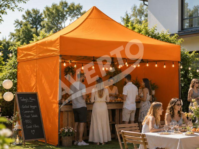 3x3 m ST-HEX45 ORANGE