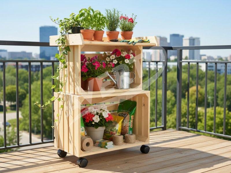 Mobile Planter 61x80x40