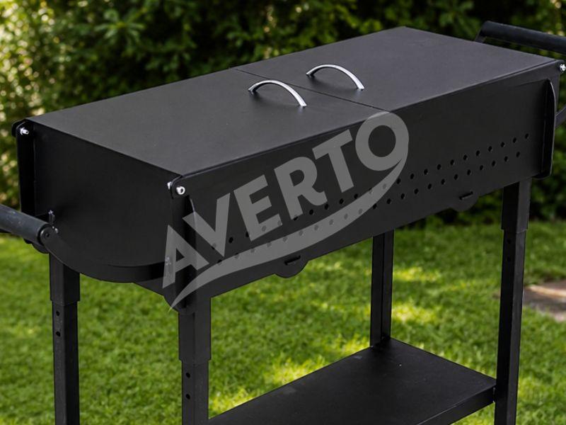 Holzkohlegrill mit Deckel Optimal