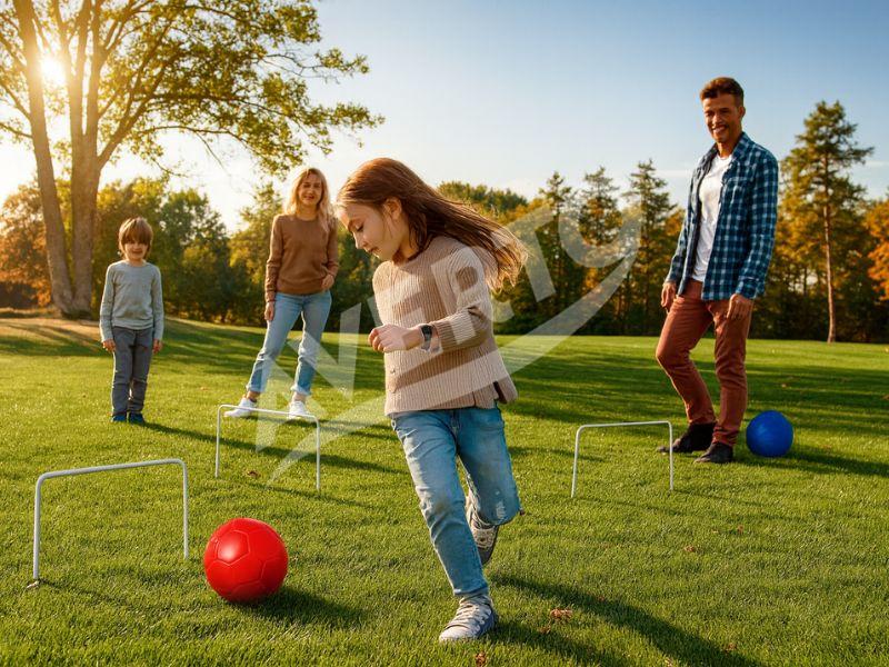 Football croquet