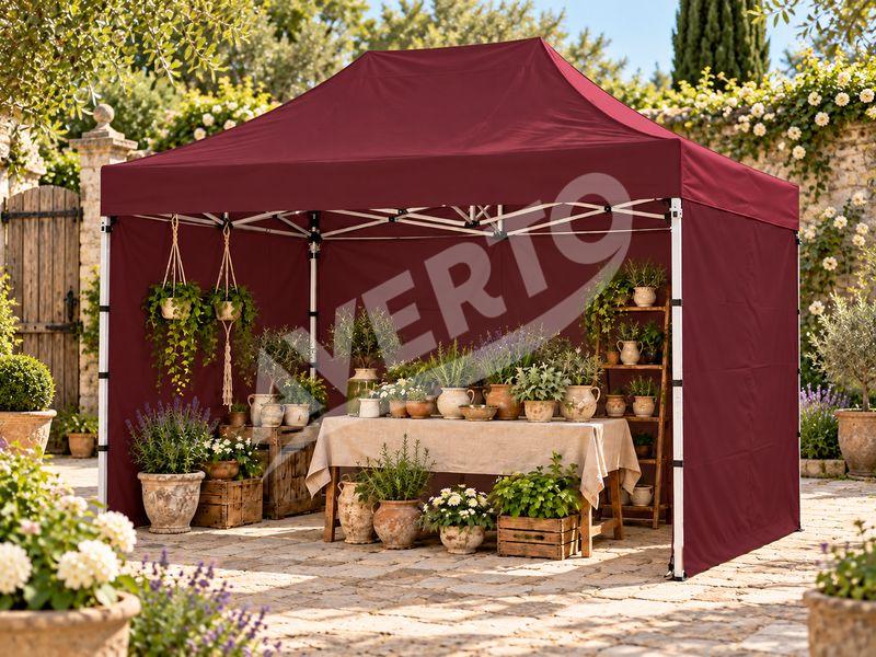 4x6 m AL-HEX50 MAROON