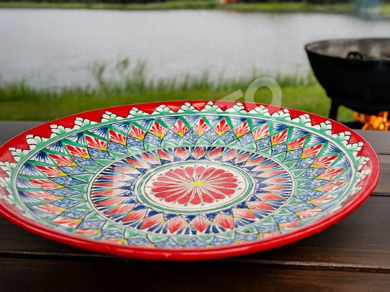 Usbeki taldrik 42 cm