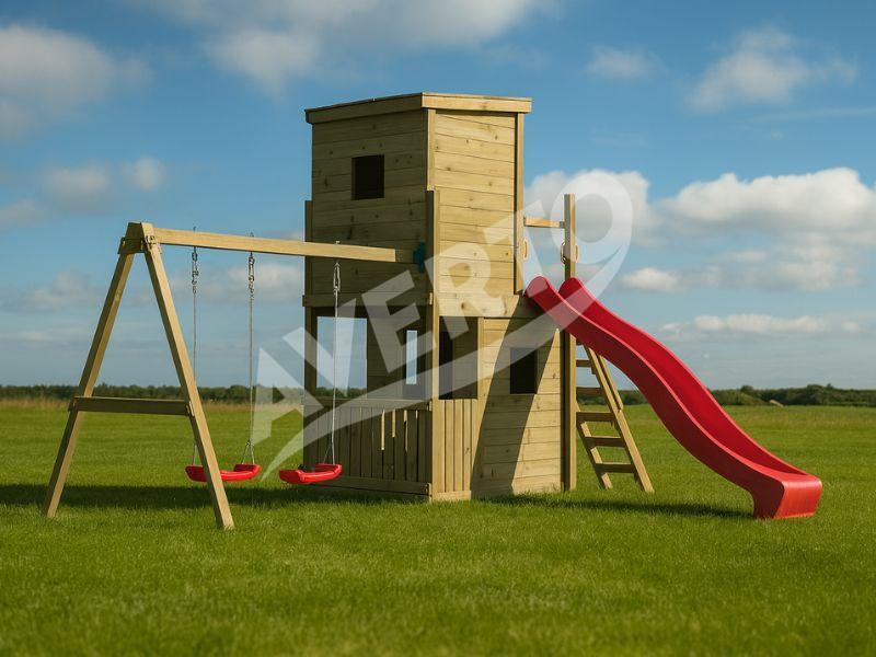 Žaidimų aikštelė Lofter 2Swings