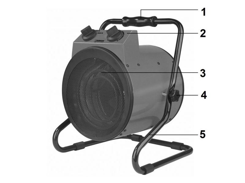 Sildītājs ar termostatu EK3000R-2